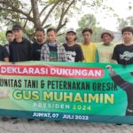 Stop Impor Beras dan Daging, Petani dan Peternak di Gresik Deklarasi Dukung Capres Gus Muhaimin