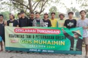 Stop Impor Beras dan Daging, Petani dan Peternak di Gresik Deklarasi Dukung Capres Gus Muhaimin