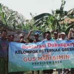 Berharap Dana Desa Bisa Dialokasikan Subsidi Pakan,  Kelompok Ternak Gresik Deklarasi Dukung Gus Muhaimin Capres 2024