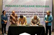 PG –Satria Teken Addendum HoA Potensi Suplai Gas Gumi 150 MMSCFD