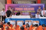 Polres Gresik Ungkap 22 Kasus Narkoba, Sita 50,89 Sabu