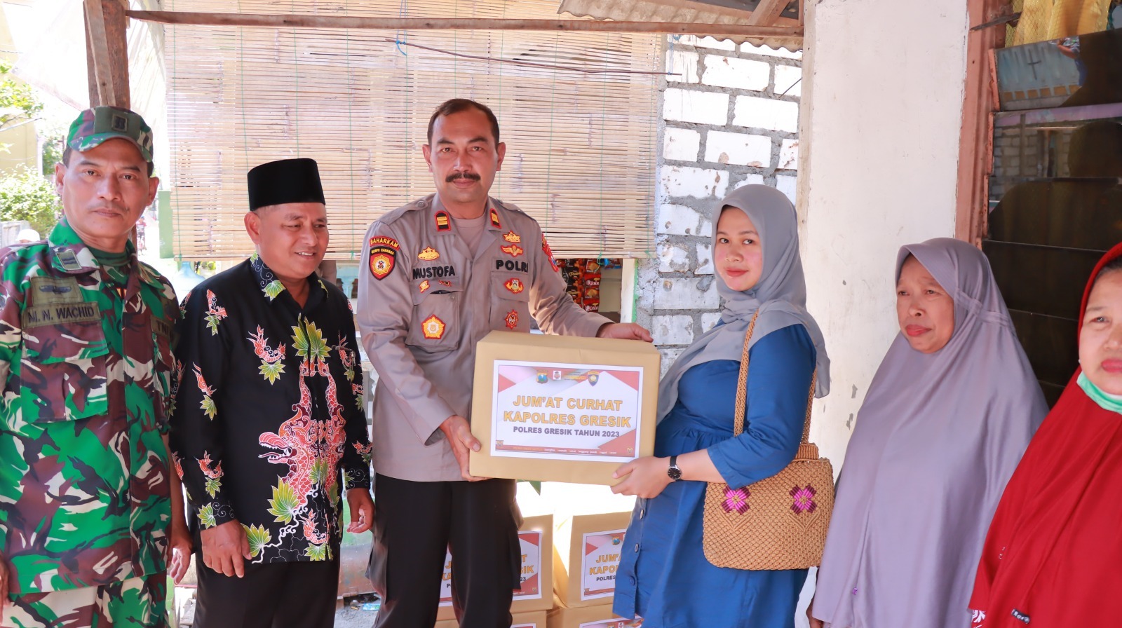 Jumat Curhat Polres Gresik Disambati Pupuk Subsisdi Sulit hingga Rumah Gakin Bocor