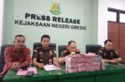 Kejaksaan Gresik Terima Uang Kerugian Negara Dugaan Korupsi Pokir Mantan Anggota F-PDIP DPRD Jatim
