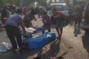 Diduga Senggolan Sesama Pemotor di Gresik, Febri masih Selamat, Kurniawan Tewas Ditabrak Truk