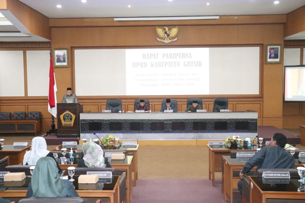 Bupati Gus Yani Bantah ‘Dadakan’ Anggaran Pembangunan GUS di R-APBD Gresik 2024