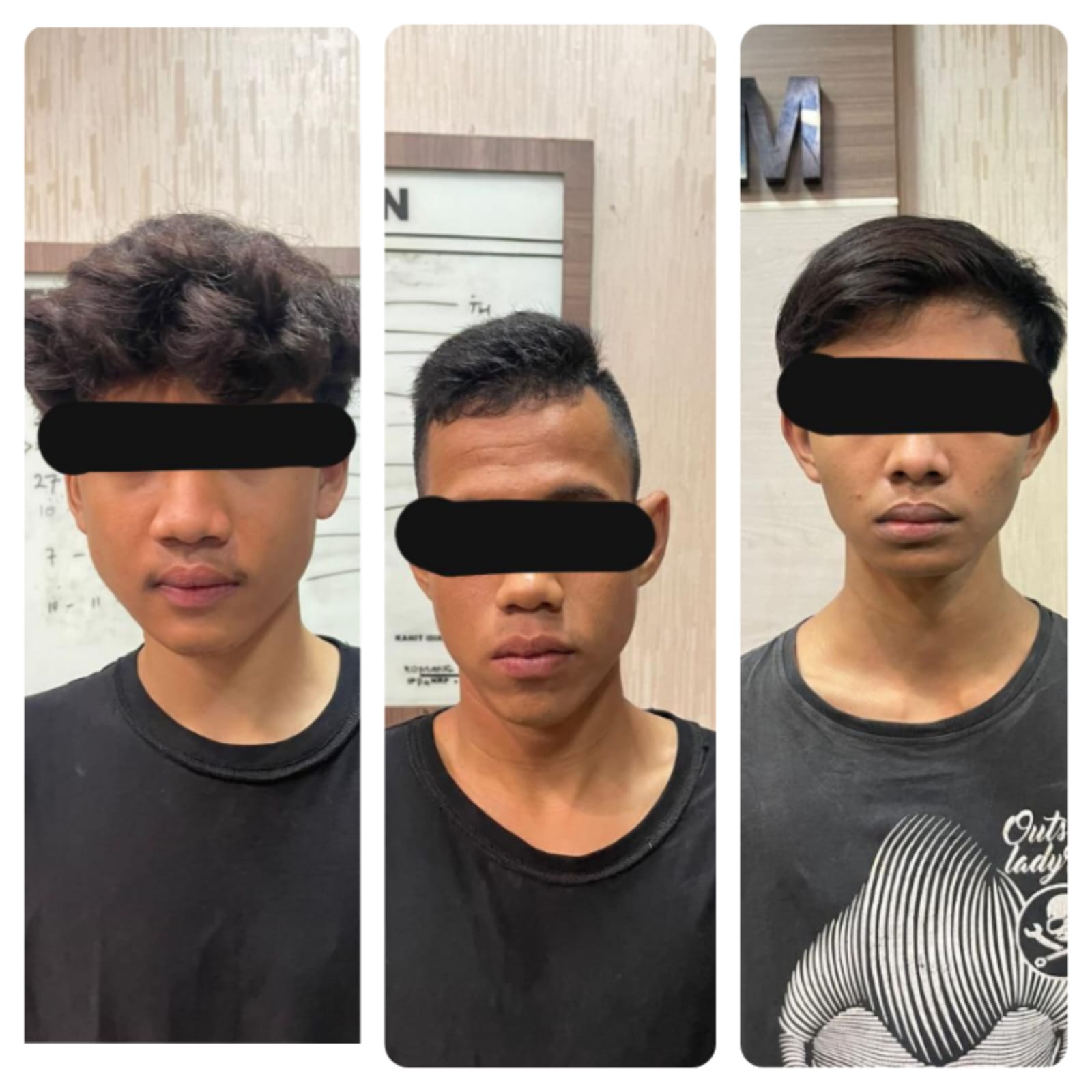 Polisi Tangkap 3 Pemuda asal Lamongan Lakukan Pengeroyokan di Gresik