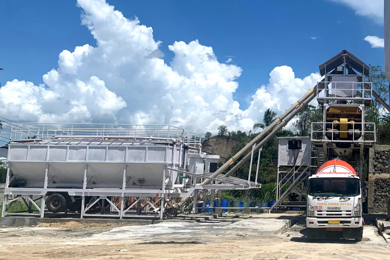 Penuhi Kebutuhan Beton Siap Pakai di Sulut, SIG Operasikan Ready-Mixed Batching Plant di Manado