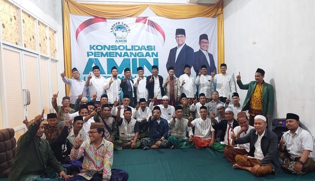 Laskar Santri AMIN di Gresik, Targetkan Bisa Raup Suara 62 Persen