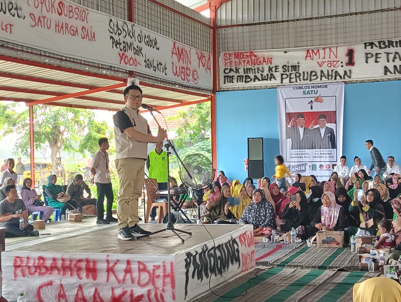 Disambati Petambak Sulit Pupuk, Cawapres Muhaimin : Kita Curiga Ada Mafianya !