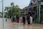 Banjir telah Tiba, Rendam 6 Desa di Kecamatan Balongpanggang