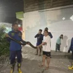 Pemilik Rumah Hendak Mandi, Ular Piton 3,5 Meter Mendahului Berendam di Bak Mandi