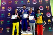Cabor Kickboxing Gresik Borong 30 Medali di Ajang Kejurprov Jatim 2023