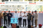 Jokowi Resmikan Proyek Ekspansi PT Smelting oleh PTFI  Rp 3,7 T