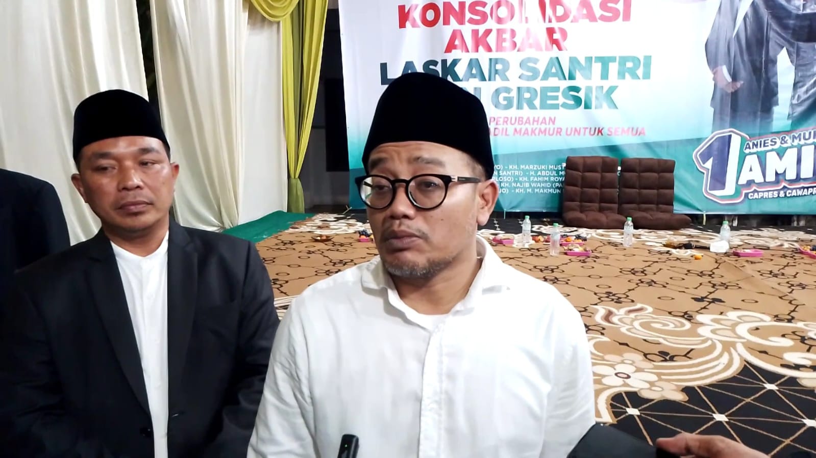 Laskar Santri AMIN Konsolidasi Akbar, Caleg PKB Tak Kampanyekan AMIN Terancam Sanksi