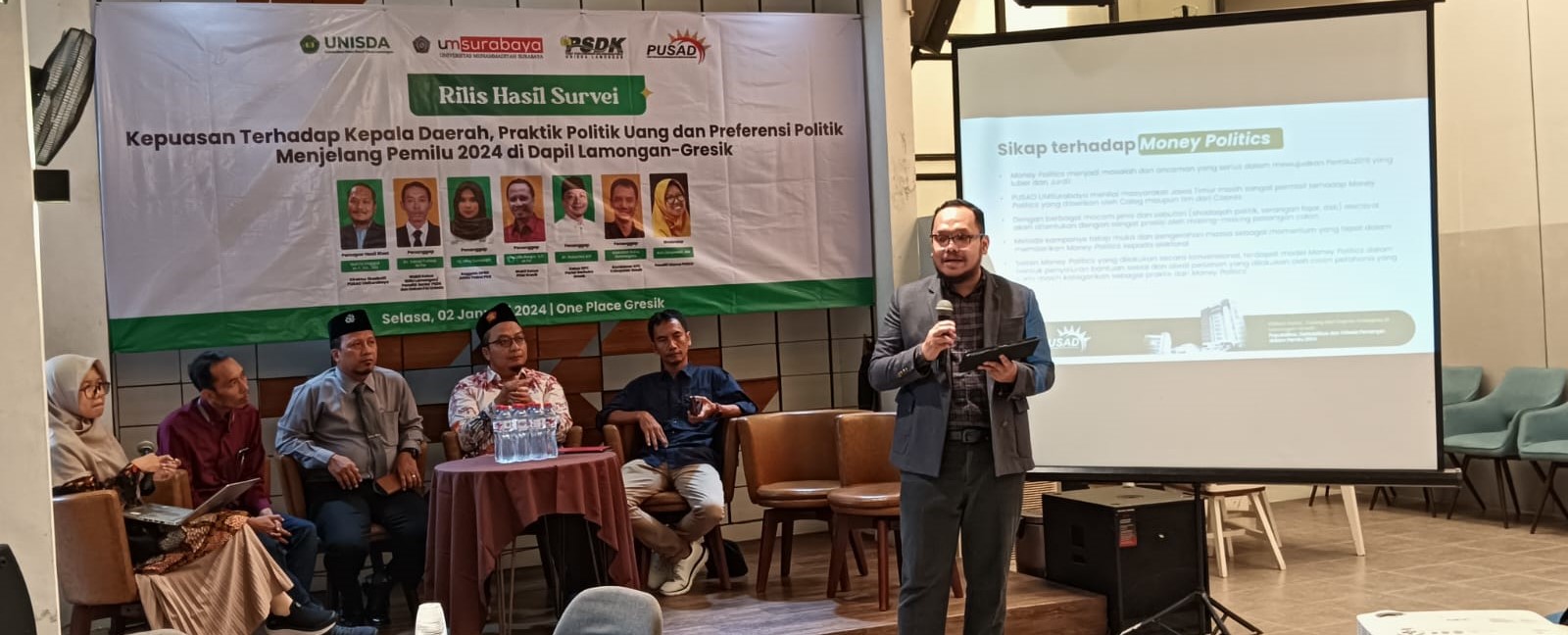 Masyarakat Tidak Puas Kinerja Pemkab Gresik Tangani Masalah Ketenagakerjaan, Infrastruktur dan Bapok Mahal