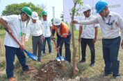 Kick Off HPN 2024, PWI Gresik – PT WINA Tanam 1000 Pohon