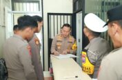 Kapolres Gresik : Kondisi Ruang Tahanan Mapolres Gresik Baik