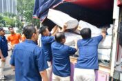 PG Bersaama Satgas Bencana Nasional BUMNWilayah Jatim Kirim Bantuan ke Korban Gempa di Pulau Bawean