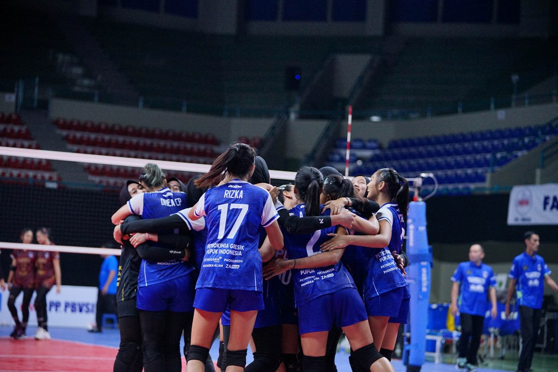 Dirut PG Apresiasi Prestasi Petrokimia Volleyball Academy Juara Nusantara Cup 2024