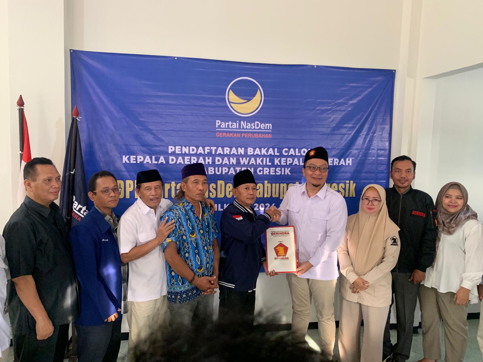 dr Alif Daftar Cabup, Nasdem Gresik Siap Bangun Koalisi
