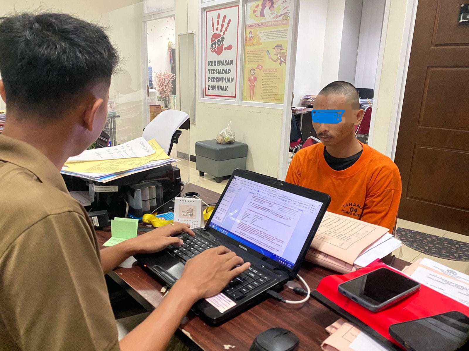 Dua Pelaku Rudapaksa di Pulai Bawean Ditangkap Unit PPA Satreskrim Polres Gresik