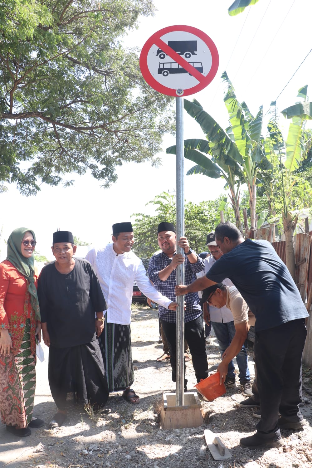 Cegah Kerusakan Akibat Dilewati Truk, Ruas Prambangan-Betiring Dipasang Rambu