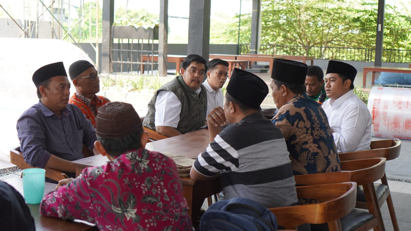 Cabup Syahrul Munir Sharing dan Disambati LP Ma’arif  NU Se-Gresik Permasalahan Pendidikan