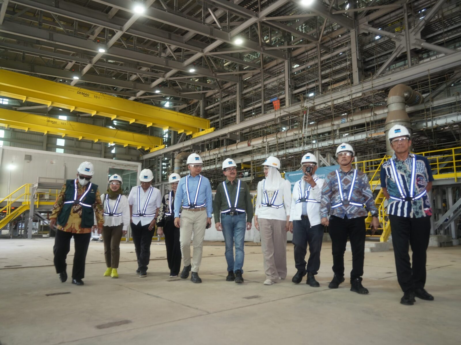 Kunjungi Smelter PTFI di KEK Gresik, Komisi VII DPR RI Berikan Apresiasi
