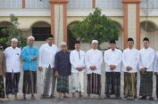 KH Masbuchin Faqih Beri Wejangan dan Doa Restu ke Cabup Syahrul Munir