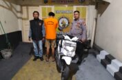 Polsek Cerme Ringkus Maling Motor di Kosan Gresik