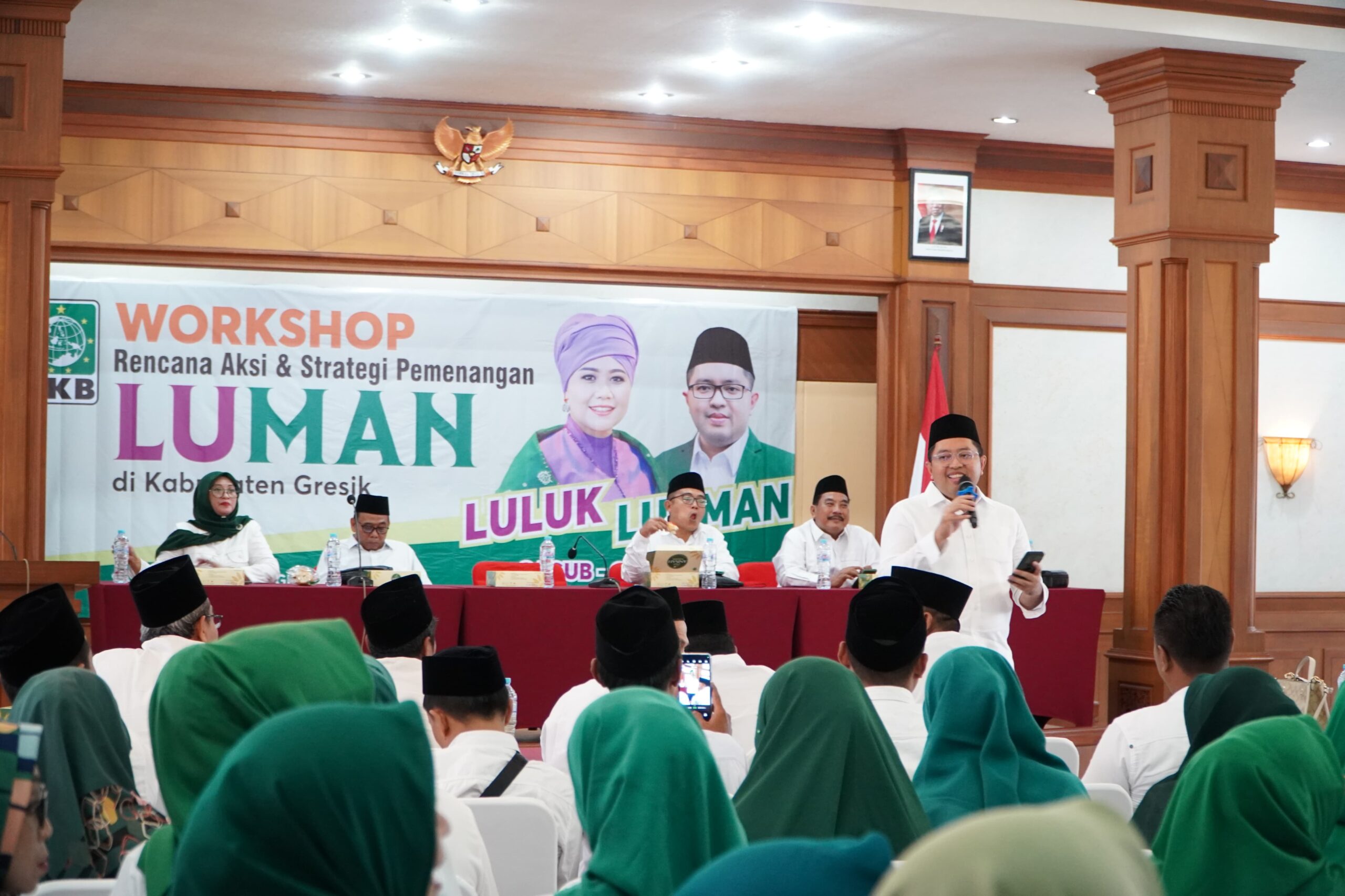 LuMan Janji Urai Kemiskinan di Jatim, PKB Gresik Sudah Bentuk Tim Kampanye