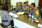 Hadapi Pilkada  2024, S Ditsamapta Polda Jatim Gelar Supervisi di Mapolres Gresik