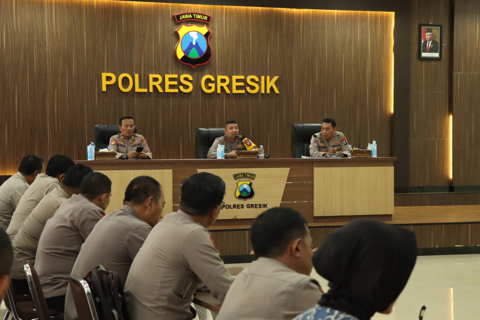 Polres Gresik Tambah Puluhan Bhabinkamtibmas Jelang Pilkada 2024