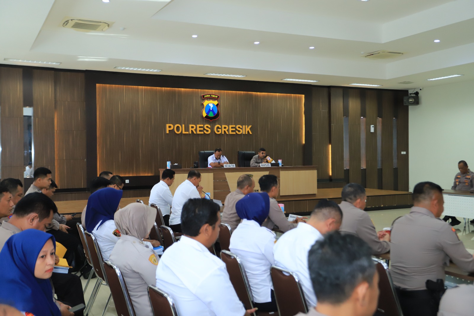 Jalani Audit Kinerja Mendalam, Polres Gresik Siap Tingkatkan Kualitas Pelayanan Publik