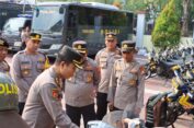 Kesiapan Operasi Mantap Praja Semeru 2024, Tim Birolog Polda Jatim Cek Kendaraan Dinas dan Almatsus di Polres Gresik