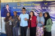 Anggota DPR RI Jiddan Turun Bantu Bedah Rumah dan Ajak Warga Pilih Yani-Alif