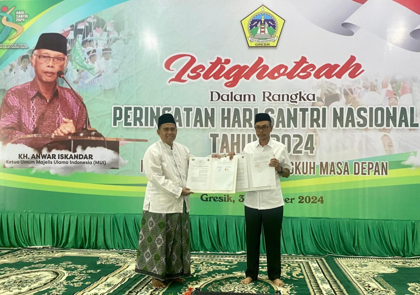 PCNU- Kantor Pertanahan Gresik Teken Kerjasama Pendaftaran Tanah dan Asistensi Cegah Masalah