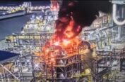 Belum Genap Sebulan Diresmikan, Smelter PTFI di Gresik Terbakar Disertai Ledakan Keras