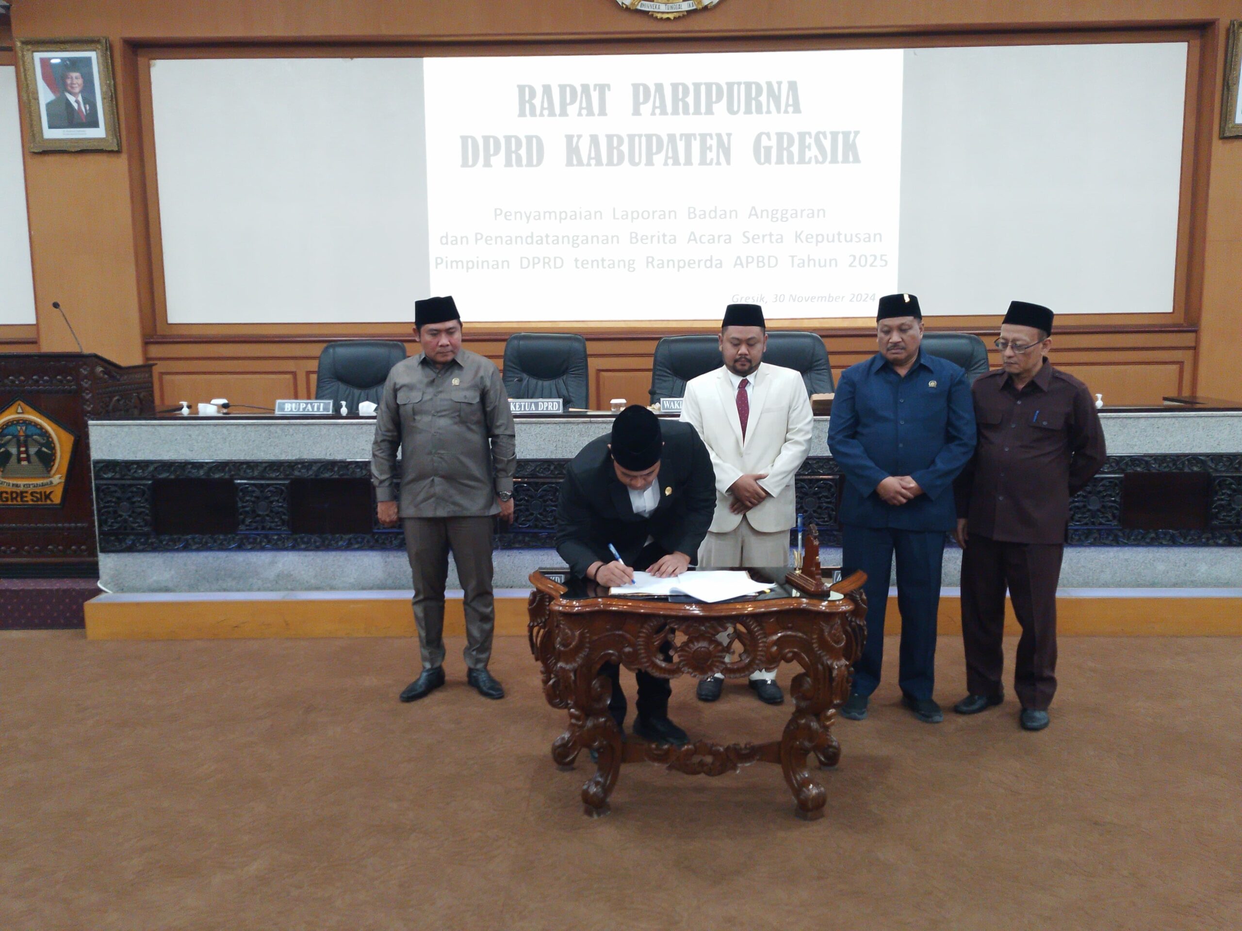 Banggar DPRD Gresik Beri 4 Rekomendasi, APBD 2025 Digedok Rp 3,8 T