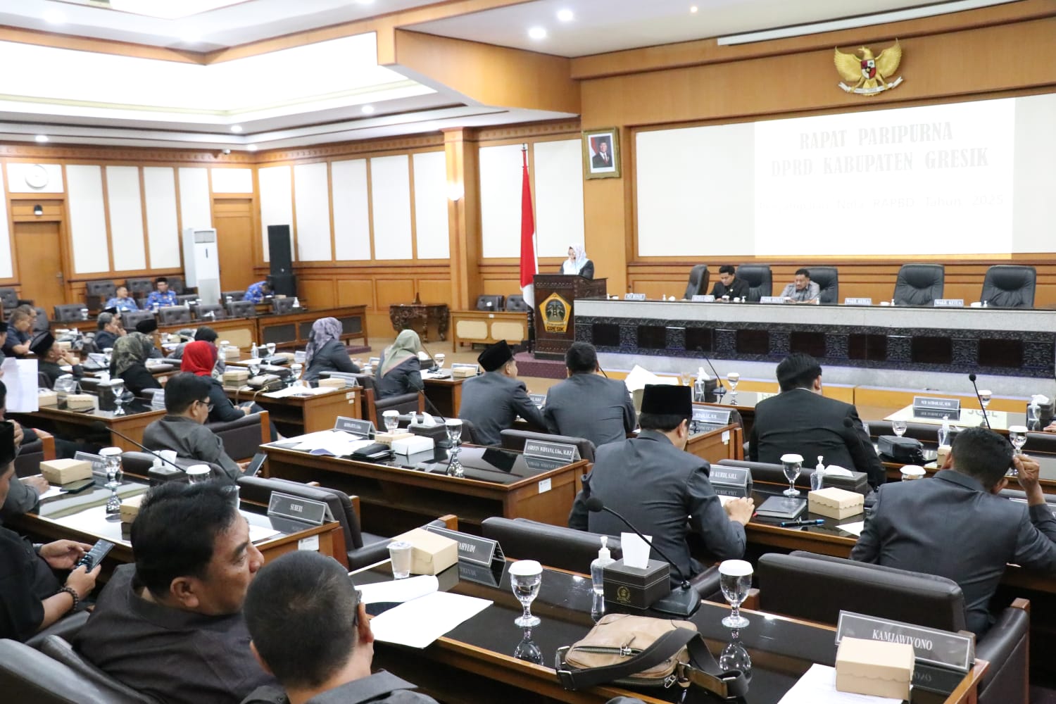 Nota R-APBD Gresik 2025, Bayar Cicilan Pokok Hutang Rp 15,7 M dan Suntik Modal BUMD Rp 7 M