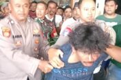 Polisi Amankan Maling Ponsel Babak Belur Dimassa di Driyorejo
