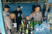 Polres Gresik Terus Razia Peredaran Miras Ilegal