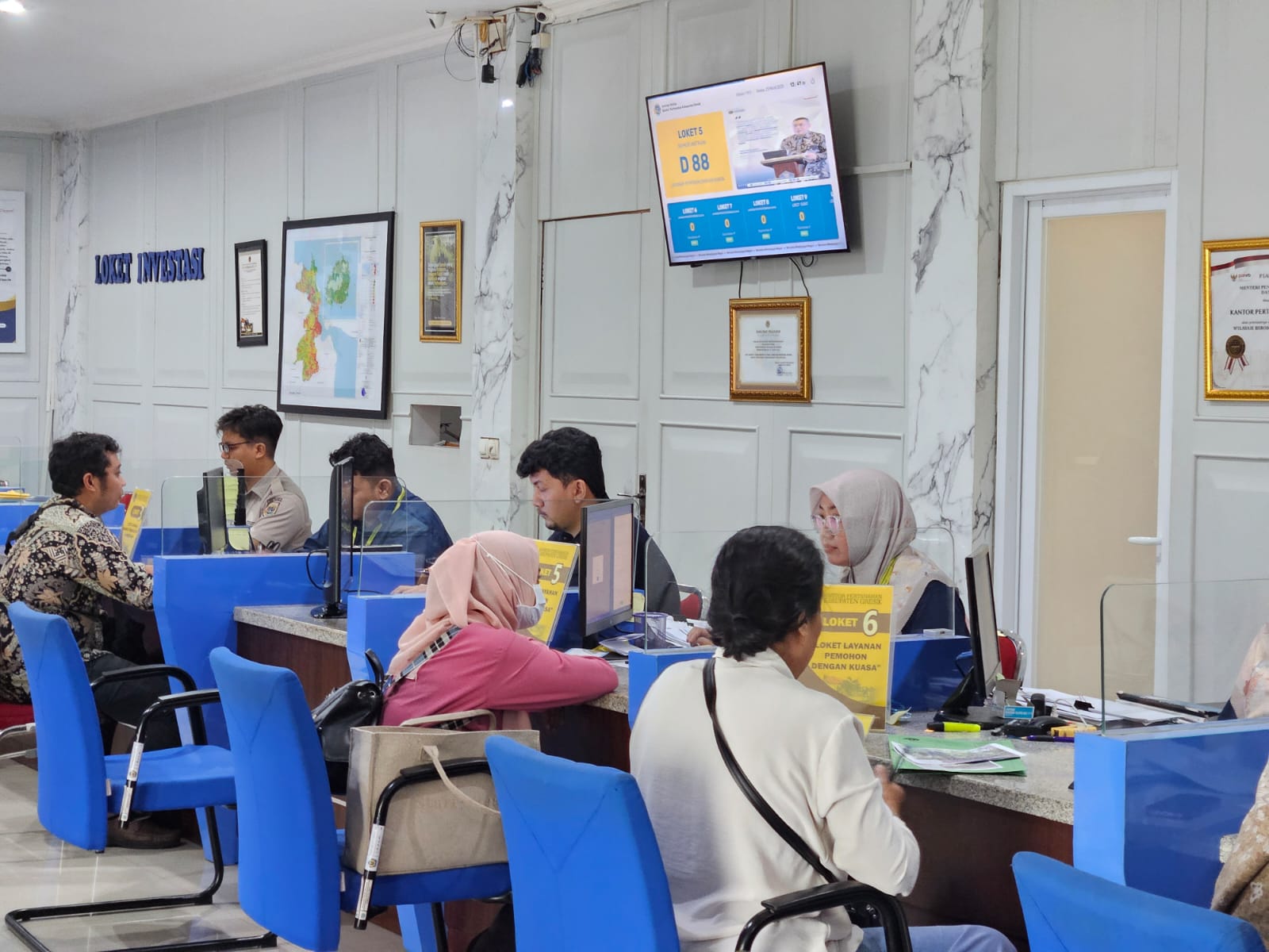 Kantah Gresik Tuntaskan Ribuan Layanan Pertanahan