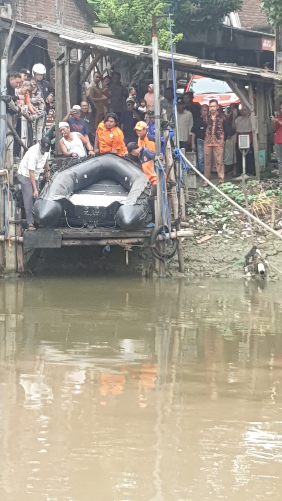 Tim Gabungan masih Lakukan Pencarian Wanita Tenggelam di Sungai Kalimas