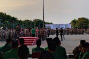 Ribuan Banser Gresik Deklarasi Jadi Patriot Ketahanan Pangan