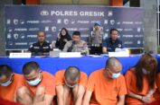 Polres Gresik Ungkap 7 Kasus Narkoba dan Tangkap 9 Tersangka
