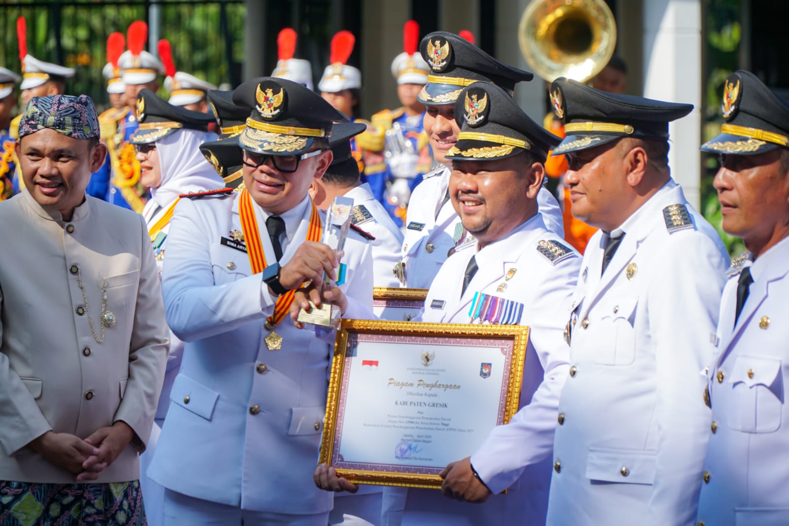 Pemkab Gresik Raih Predikat Kinerja Tinggi EPPD 2026