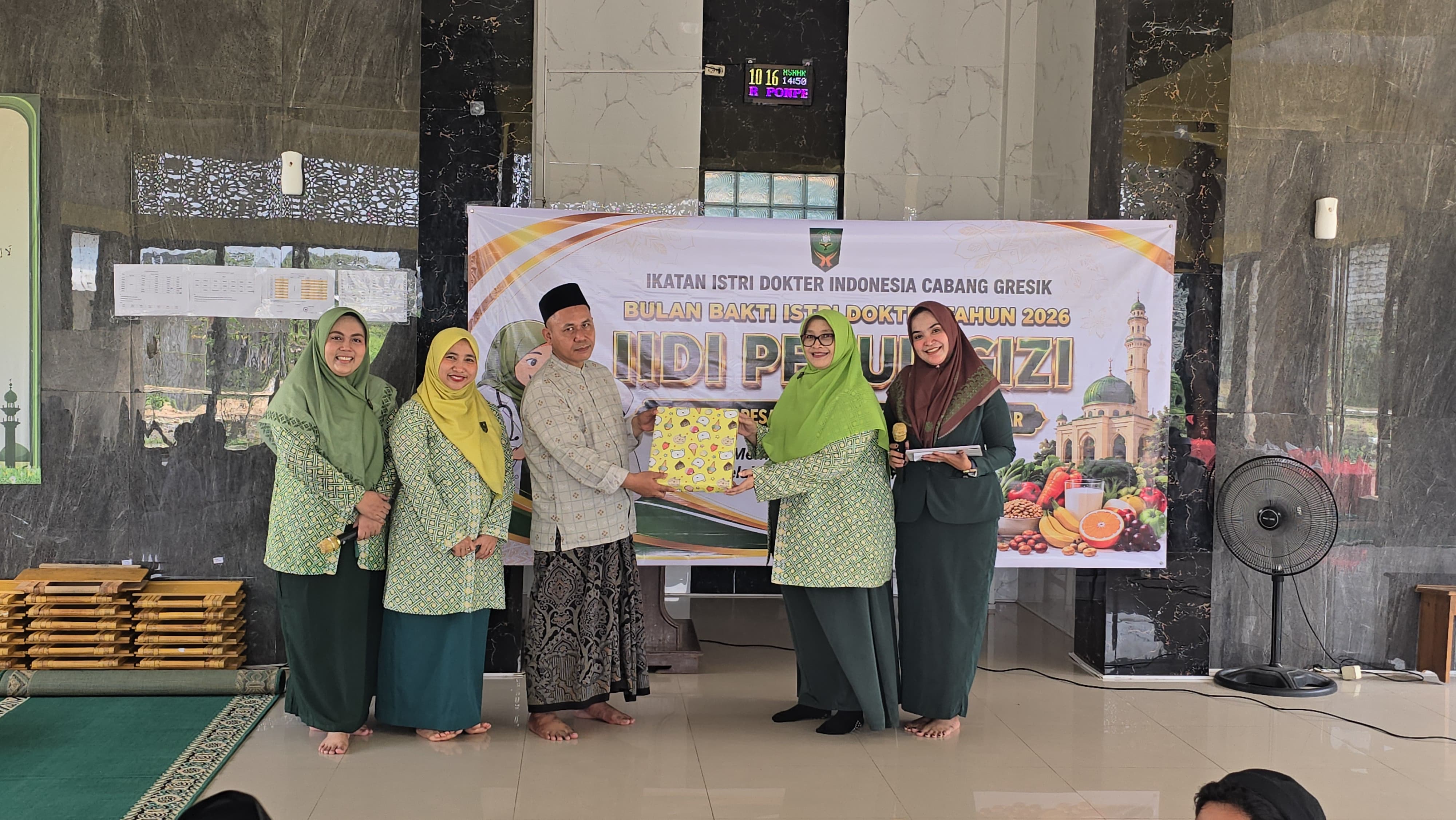 IIDI Gresik Edukasi Pentingnya Gizi Seimbang ke Santri
