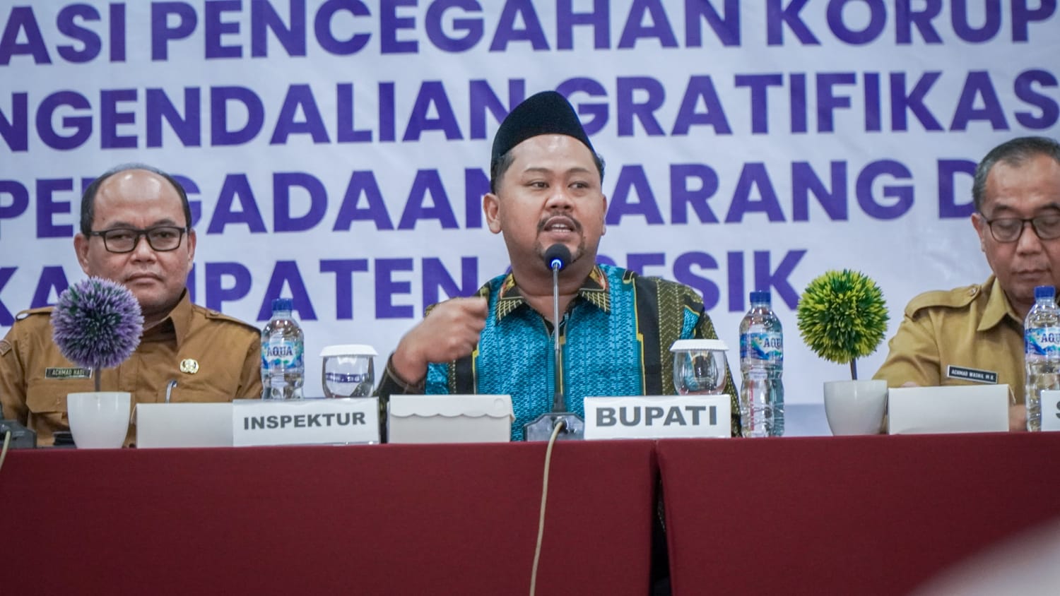 Bupati Gresik : Hentikan Praktik Tak Sehat di Pengadaan Barang dan Jasa