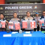 Polres Gresik Bongkar Jaringan Narkoba Madura-Gresik, Sita Sabu 209 Gram